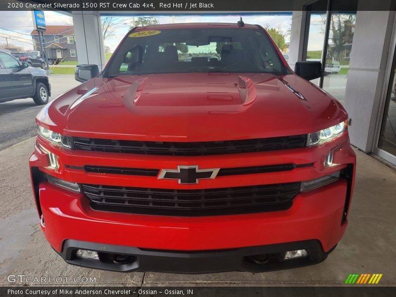 Red Hot / Jet Black 2020 Chevrolet Silverado 1500 RST Crew Cab 4x4