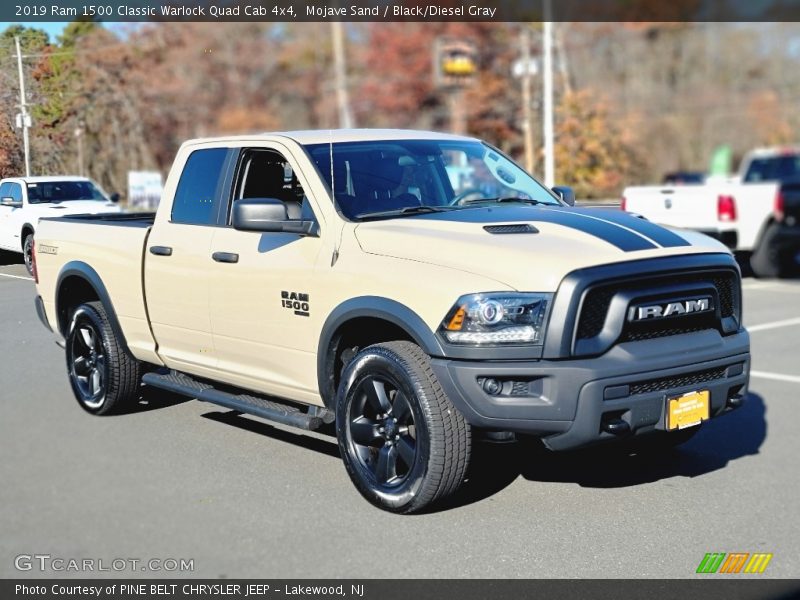 Front 3/4 View of 2019 1500 Classic Warlock Quad Cab 4x4