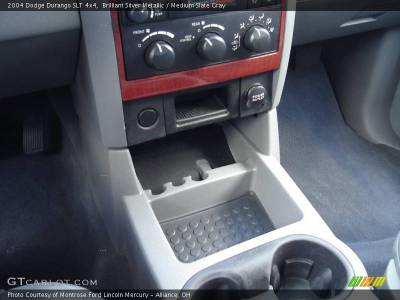 Brilliant Silver Metallic / Medium Slate Gray 2004 Dodge Durango SLT 4x4