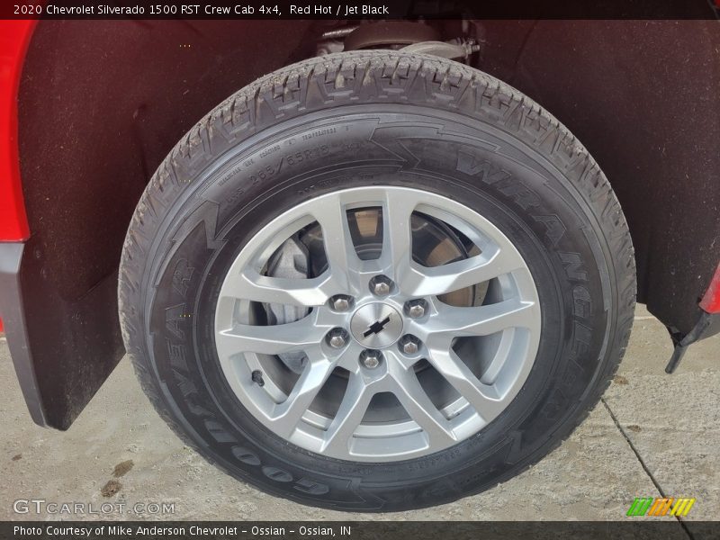 Red Hot / Jet Black 2020 Chevrolet Silverado 1500 RST Crew Cab 4x4