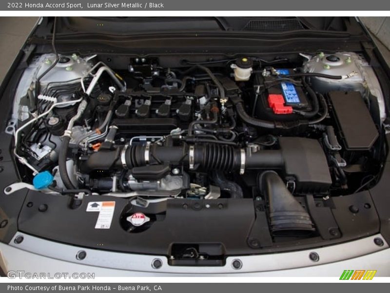  2022 Accord Sport Engine - 1.5 Liter Turbocharged DOHC 16-Valve i-VTEC 4 Cylinder