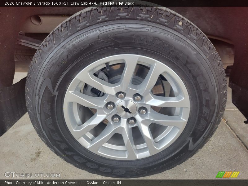Red Hot / Jet Black 2020 Chevrolet Silverado 1500 RST Crew Cab 4x4