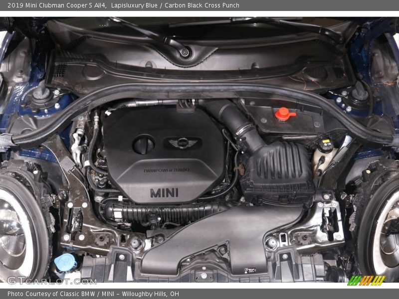 Lapisluxury Blue / Carbon Black Cross Punch 2019 Mini Clubman Cooper S All4