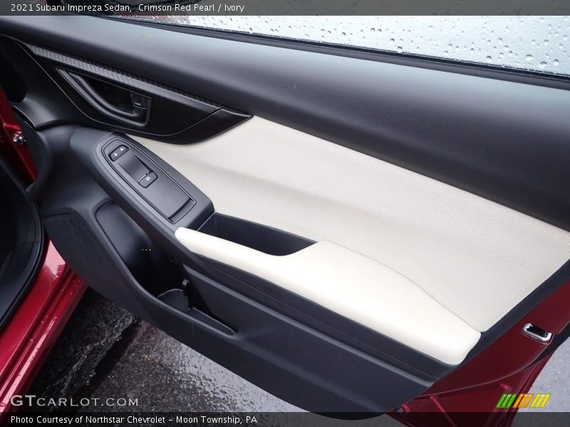 Crimson Red Pearl / Ivory 2021 Subaru Impreza Sedan