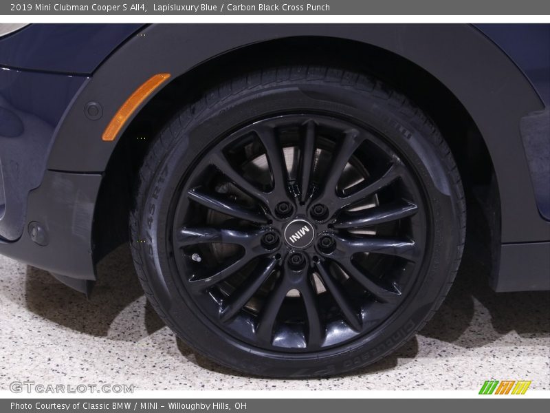 Lapisluxury Blue / Carbon Black Cross Punch 2019 Mini Clubman Cooper S All4