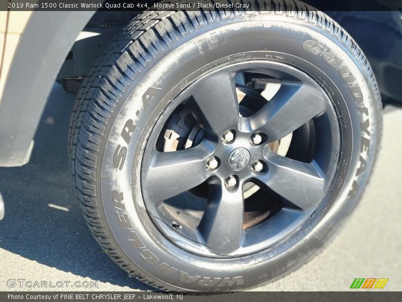 Mojave Sand / Black/Diesel Gray 2019 Ram 1500 Classic Warlock Quad Cab 4x4
