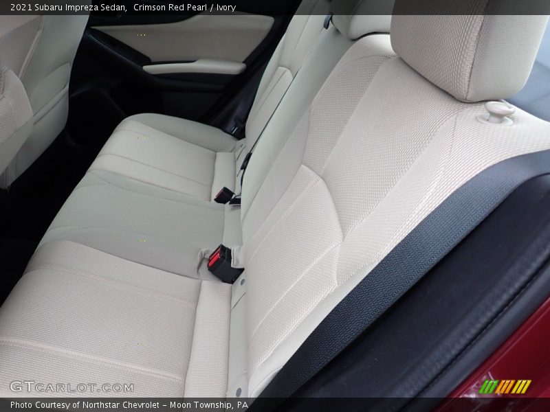 Crimson Red Pearl / Ivory 2021 Subaru Impreza Sedan