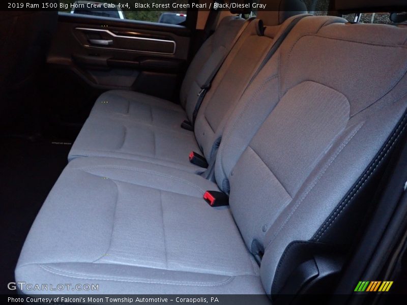 Black Forest Green Pearl / Black/Diesel Gray 2019 Ram 1500 Big Horn Crew Cab 4x4