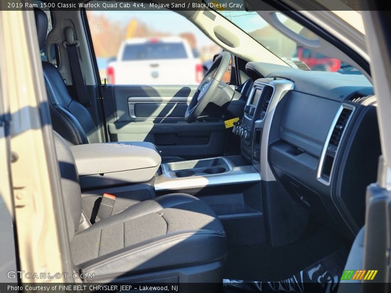 Mojave Sand / Black/Diesel Gray 2019 Ram 1500 Classic Warlock Quad Cab 4x4