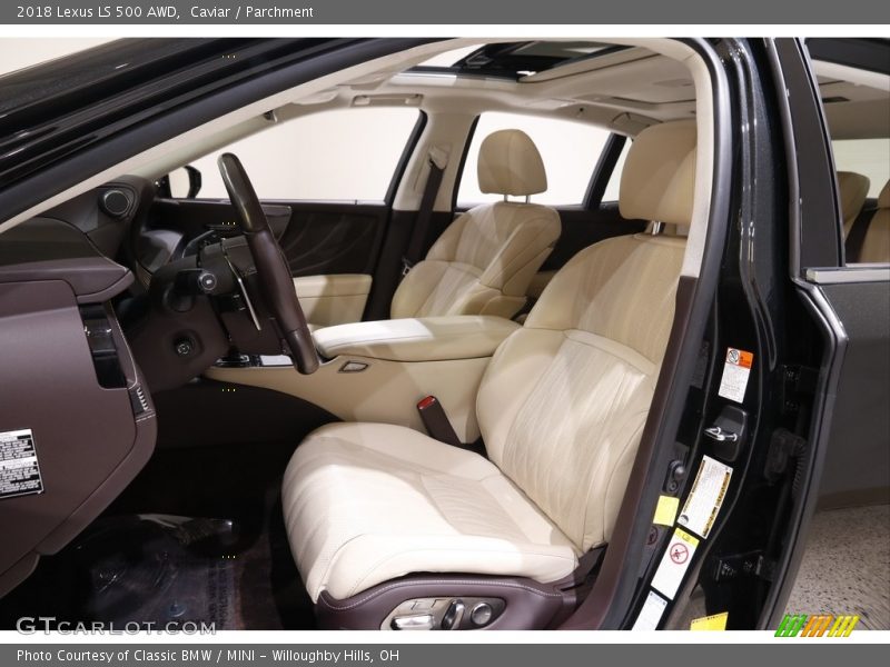  2018 LS 500 AWD Parchment Interior