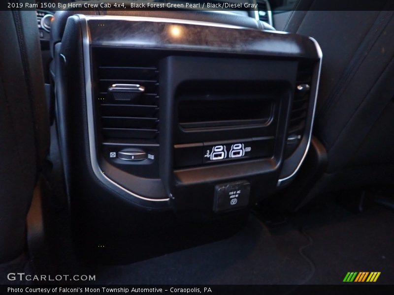 Black Forest Green Pearl / Black/Diesel Gray 2019 Ram 1500 Big Horn Crew Cab 4x4
