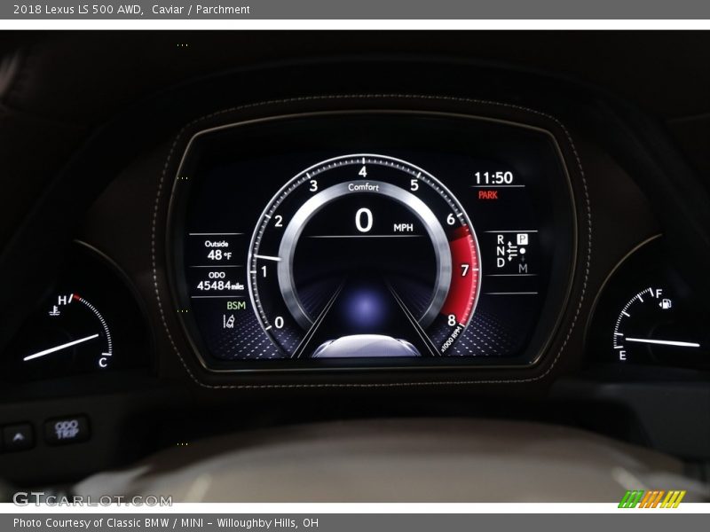  2018 LS 500 AWD 500 AWD Gauges