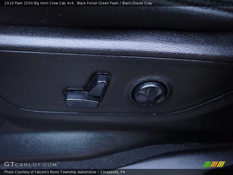 Black Forest Green Pearl / Black/Diesel Gray 2019 Ram 1500 Big Horn Crew Cab 4x4
