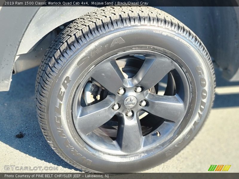 Mojave Sand / Black/Diesel Gray 2019 Ram 1500 Classic Warlock Quad Cab 4x4