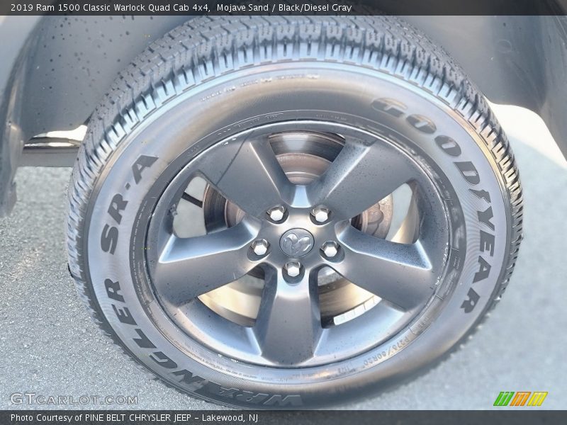 Mojave Sand / Black/Diesel Gray 2019 Ram 1500 Classic Warlock Quad Cab 4x4