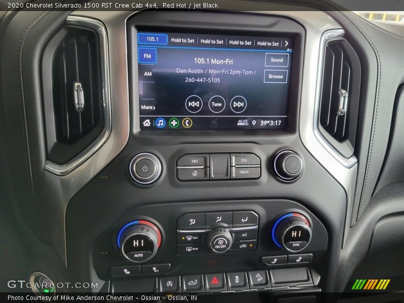 Red Hot / Jet Black 2020 Chevrolet Silverado 1500 RST Crew Cab 4x4