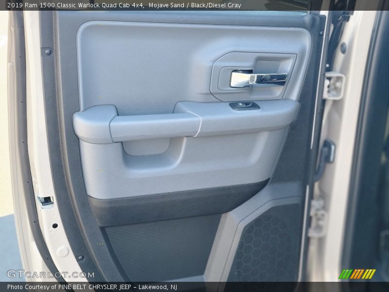 Mojave Sand / Black/Diesel Gray 2019 Ram 1500 Classic Warlock Quad Cab 4x4