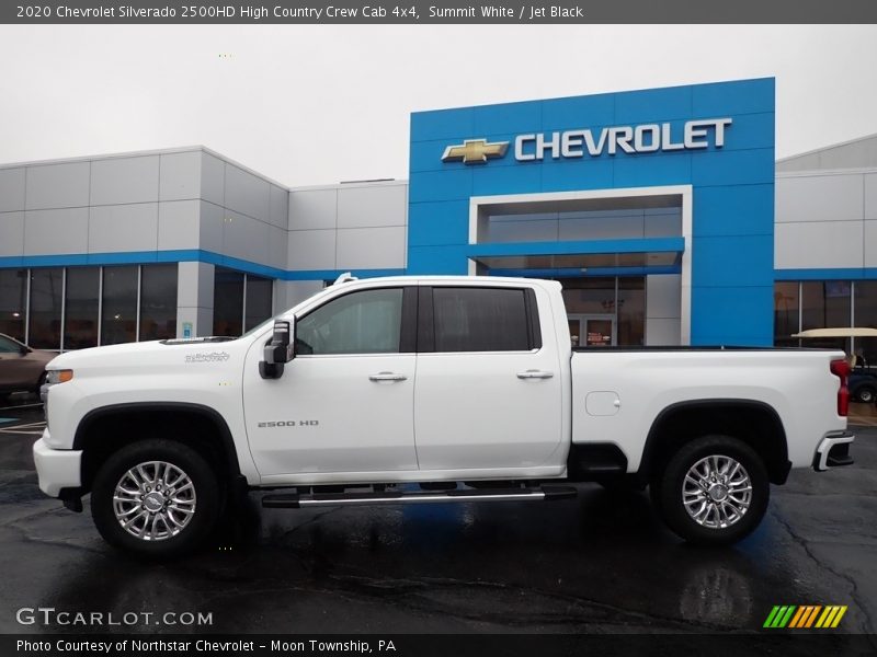 Summit White / Jet Black 2020 Chevrolet Silverado 2500HD High Country Crew Cab 4x4