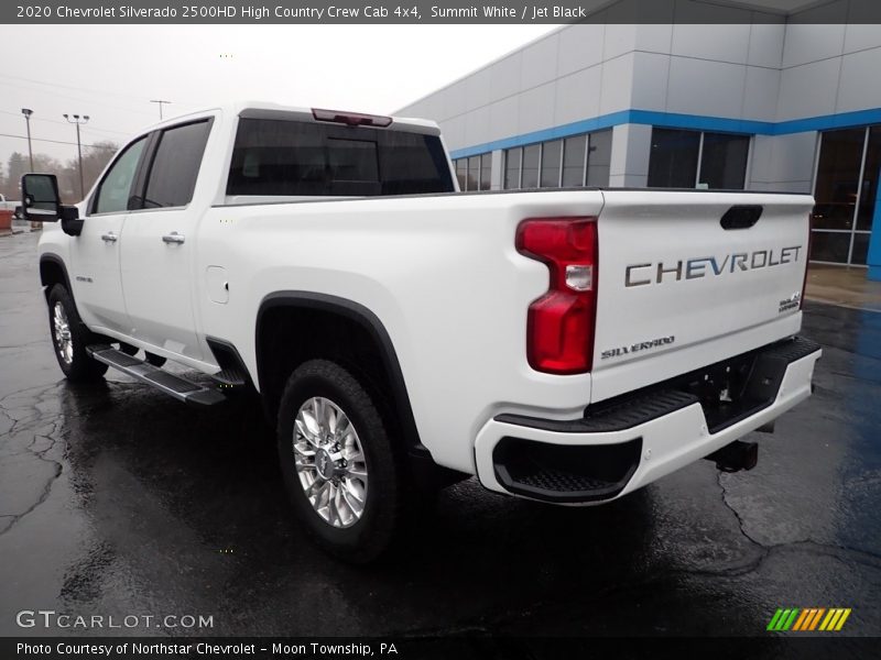Summit White / Jet Black 2020 Chevrolet Silverado 2500HD High Country Crew Cab 4x4
