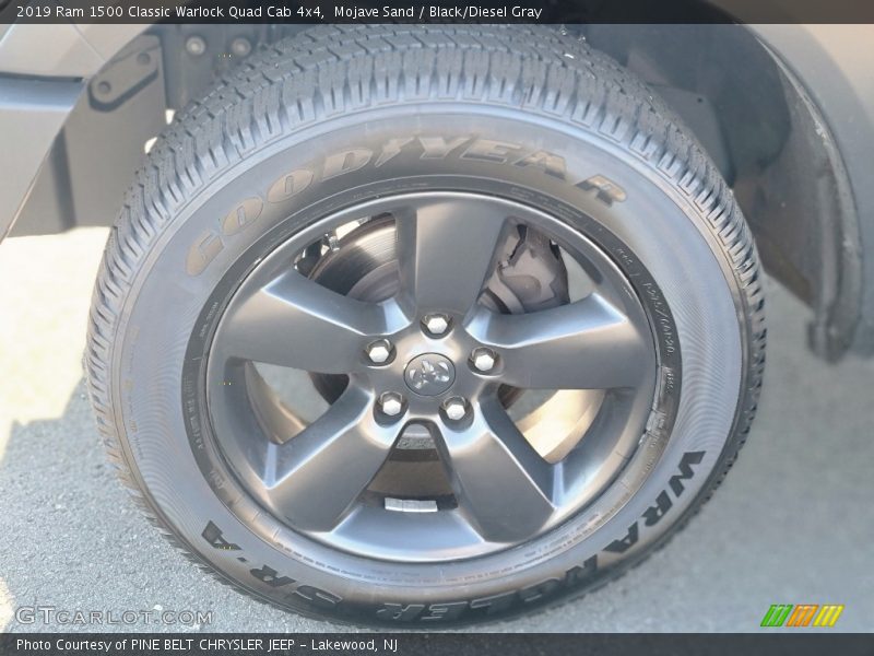 Mojave Sand / Black/Diesel Gray 2019 Ram 1500 Classic Warlock Quad Cab 4x4