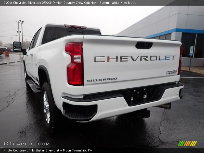 Summit White / Jet Black 2020 Chevrolet Silverado 2500HD High Country Crew Cab 4x4