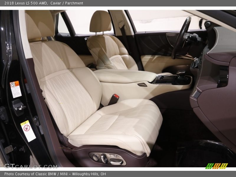 Front Seat of 2018 LS 500 AWD