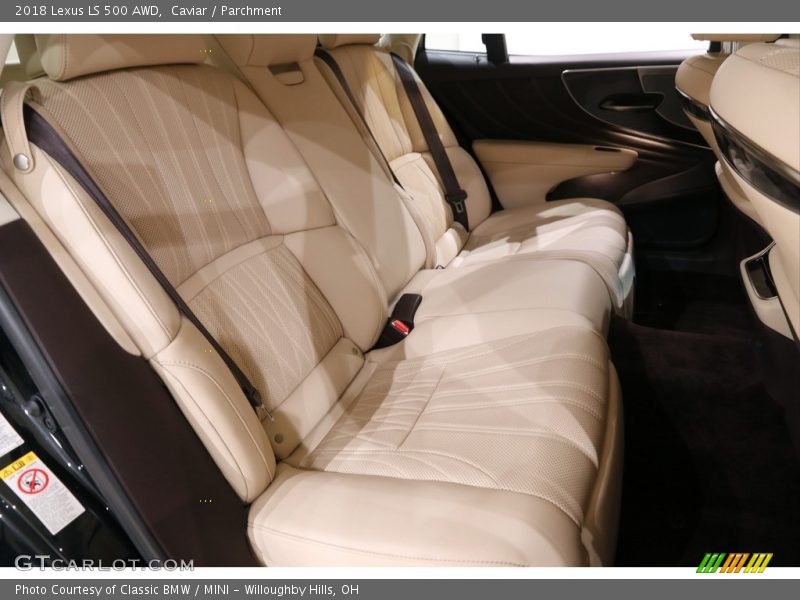 Rear Seat of 2018 LS 500 AWD