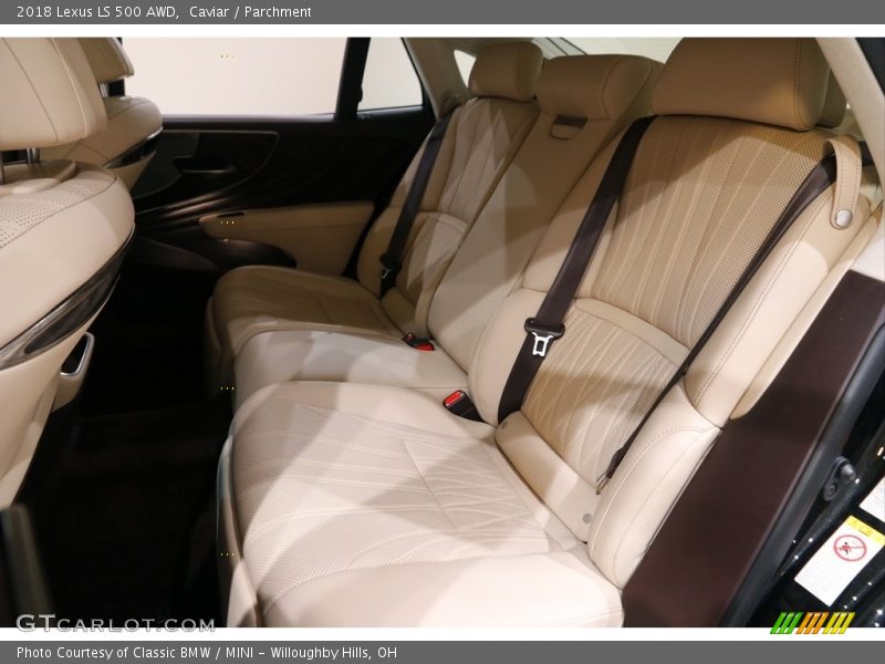 Rear Seat of 2018 LS 500 AWD