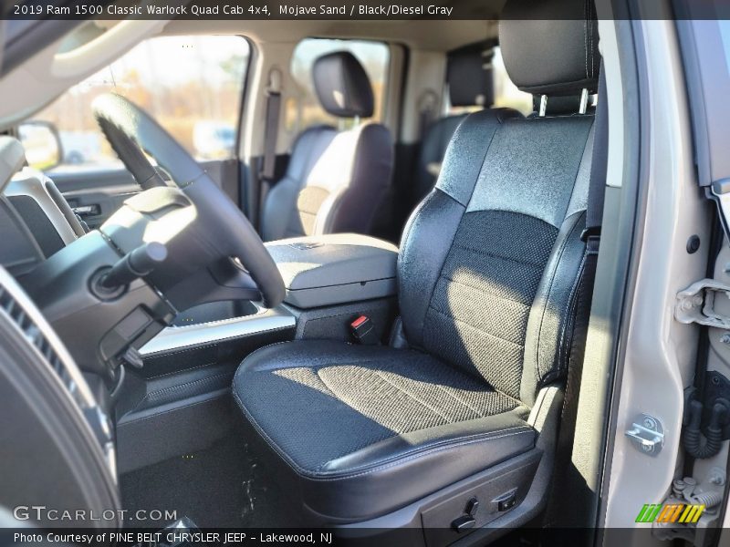 Mojave Sand / Black/Diesel Gray 2019 Ram 1500 Classic Warlock Quad Cab 4x4