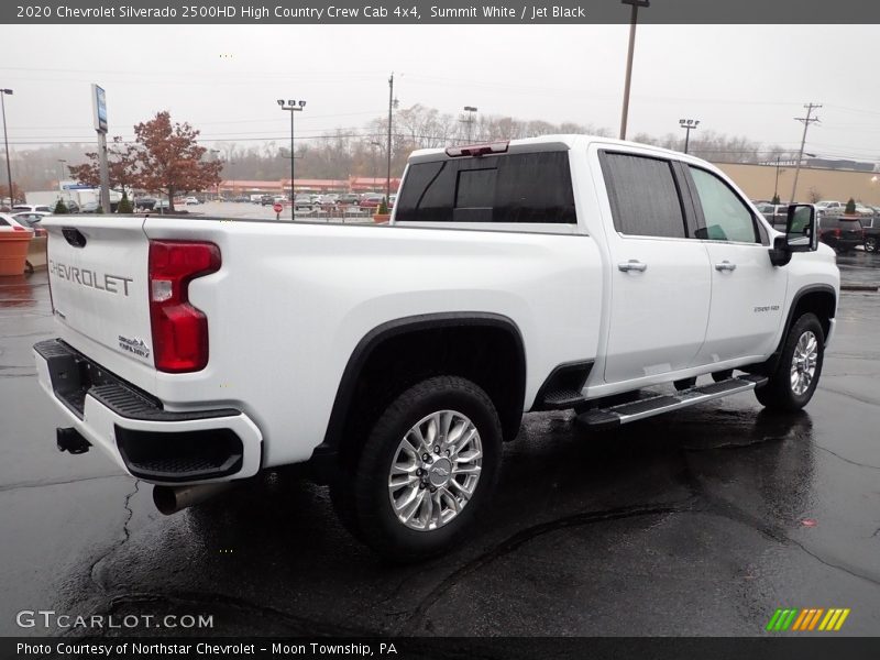 Summit White / Jet Black 2020 Chevrolet Silverado 2500HD High Country Crew Cab 4x4