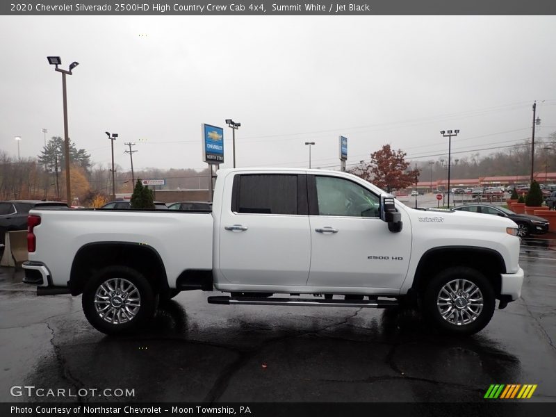 Summit White / Jet Black 2020 Chevrolet Silverado 2500HD High Country Crew Cab 4x4