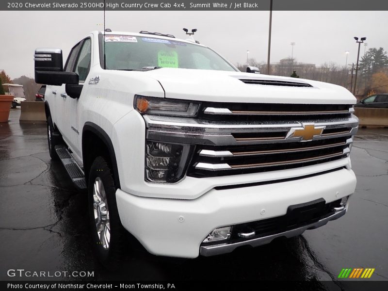 Summit White / Jet Black 2020 Chevrolet Silverado 2500HD High Country Crew Cab 4x4