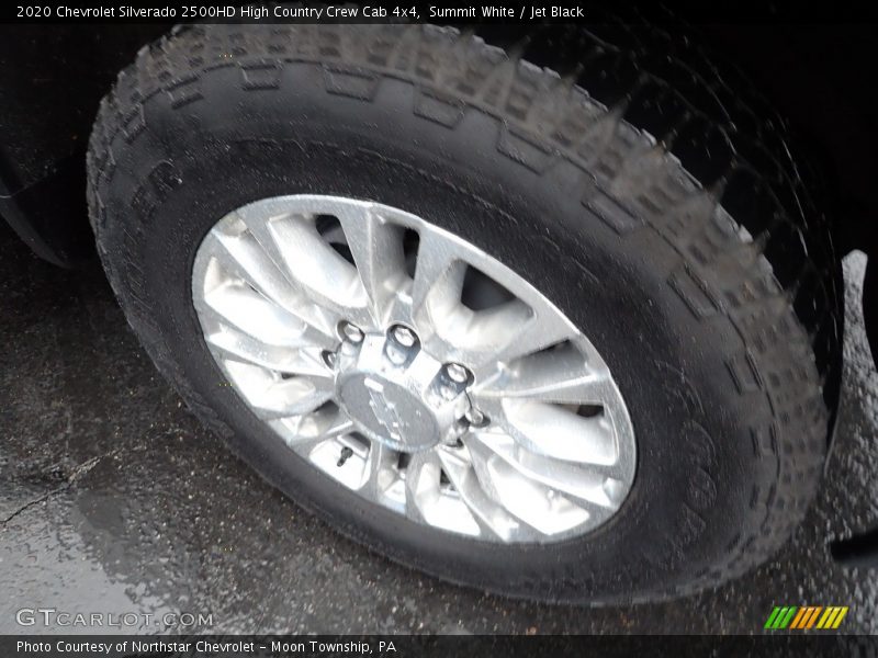 Summit White / Jet Black 2020 Chevrolet Silverado 2500HD High Country Crew Cab 4x4