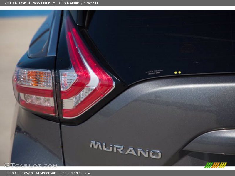 Gun Metallic / Graphite 2018 Nissan Murano Platinum