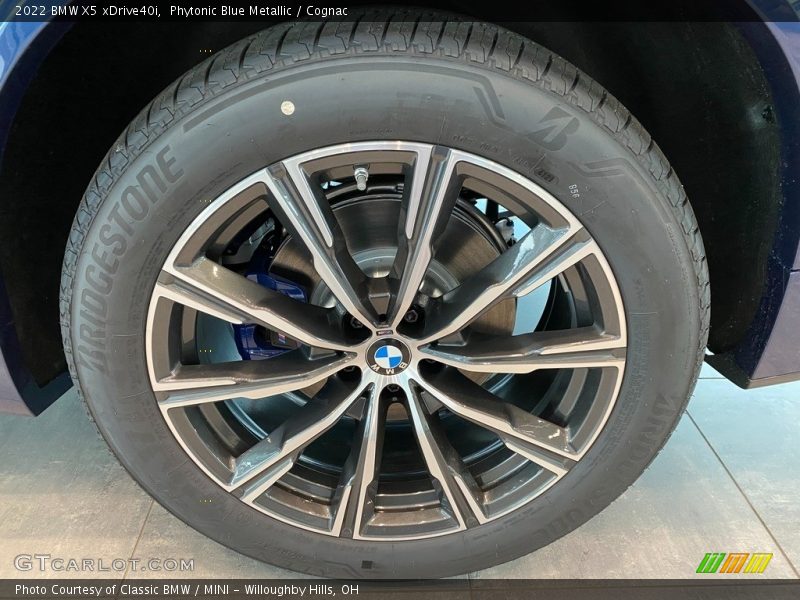 Phytonic Blue Metallic / Cognac 2022 BMW X5 xDrive40i