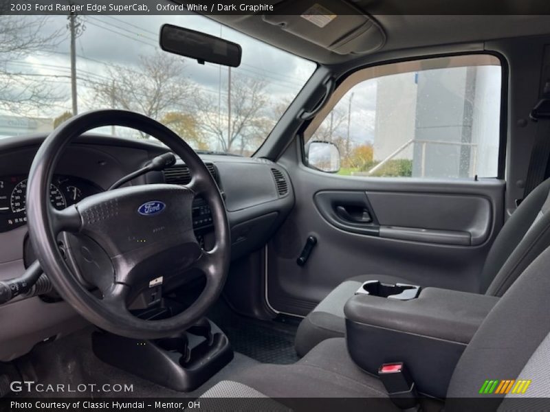 Oxford White / Dark Graphite 2003 Ford Ranger Edge SuperCab