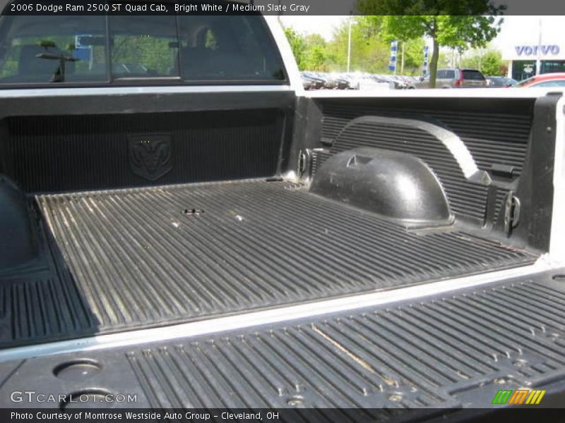 Bright White / Medium Slate Gray 2006 Dodge Ram 2500 ST Quad Cab