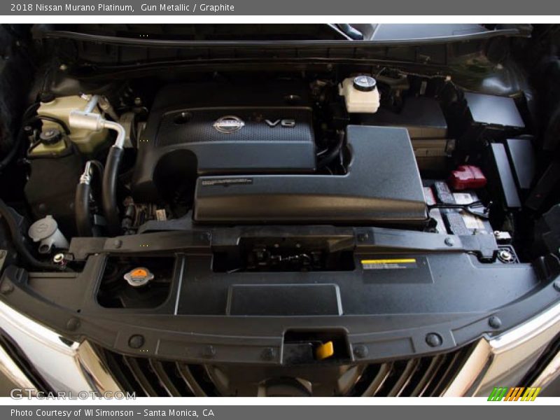  2018 Murano Platinum Engine - 3.5 Liter DOHC 24-Valve CVTCS V6