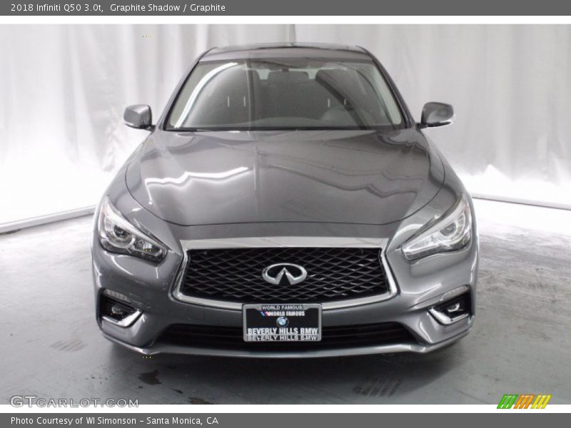 Graphite Shadow / Graphite 2018 Infiniti Q50 3.0t