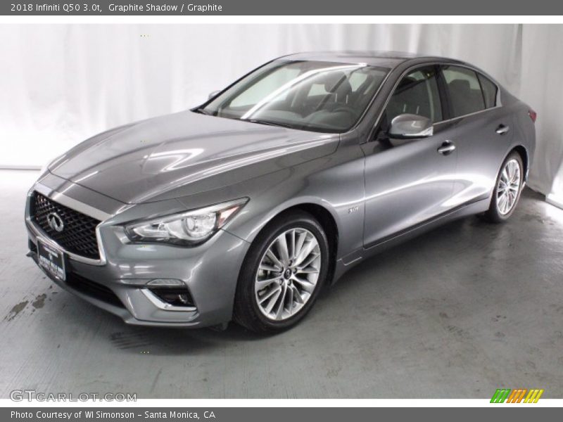 Graphite Shadow / Graphite 2018 Infiniti Q50 3.0t