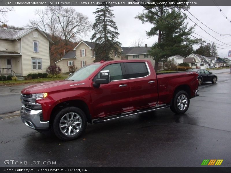 Cherry Red Tintcoat / Gideon/­Very Dark Atmosphere 2022 Chevrolet Silverado 1500 Limited LTZ Crew Cab 4x4