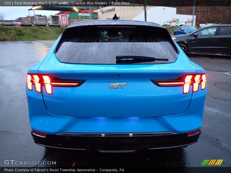 Grabber Blue Metallic / Black Onyx 2021 Ford Mustang Mach-E GT eAWD