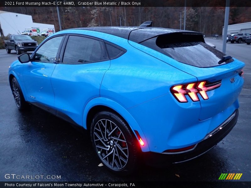 Grabber Blue Metallic / Black Onyx 2021 Ford Mustang Mach-E GT eAWD