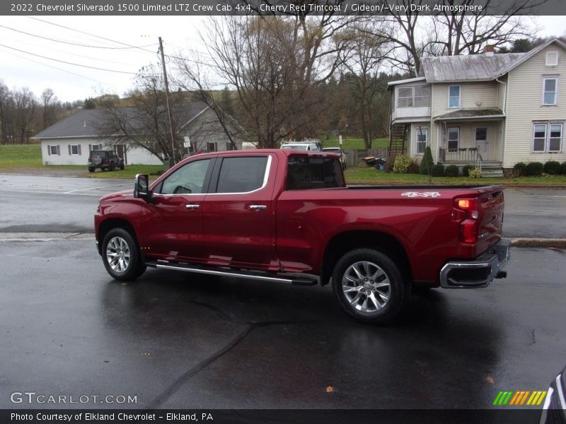 Cherry Red Tintcoat / Gideon/­Very Dark Atmosphere 2022 Chevrolet Silverado 1500 Limited LTZ Crew Cab 4x4