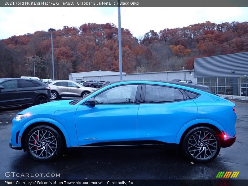  2021 Mustang Mach-E GT eAWD Grabber Blue Metallic