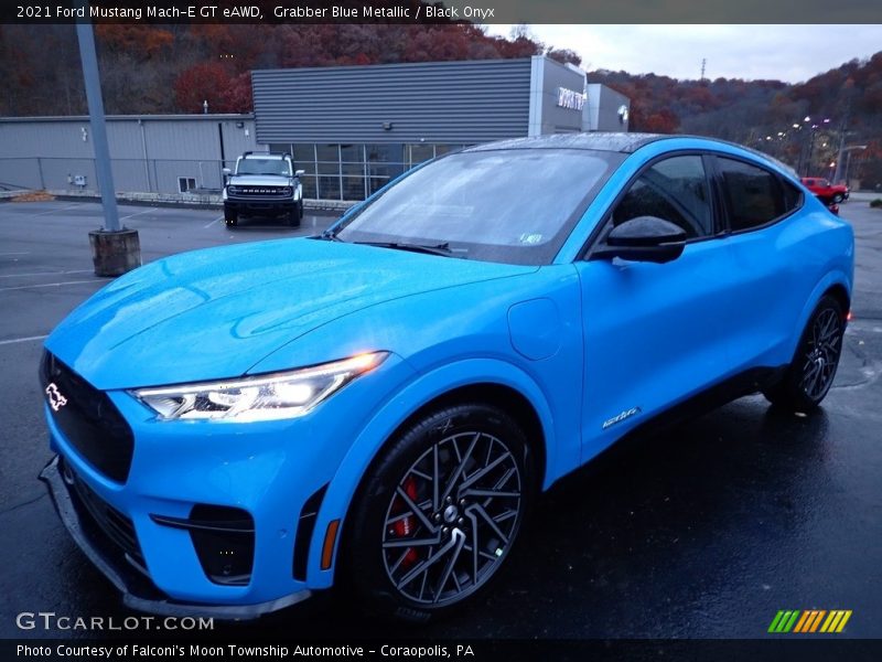 Front 3/4 View of 2021 Mustang Mach-E GT eAWD
