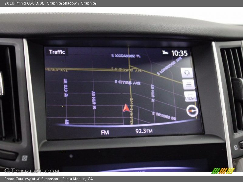 Graphite Shadow / Graphite 2018 Infiniti Q50 3.0t