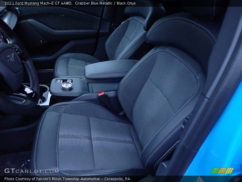 Grabber Blue Metallic / Black Onyx 2021 Ford Mustang Mach-E GT eAWD