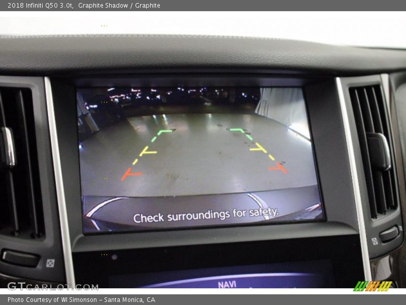 Graphite Shadow / Graphite 2018 Infiniti Q50 3.0t