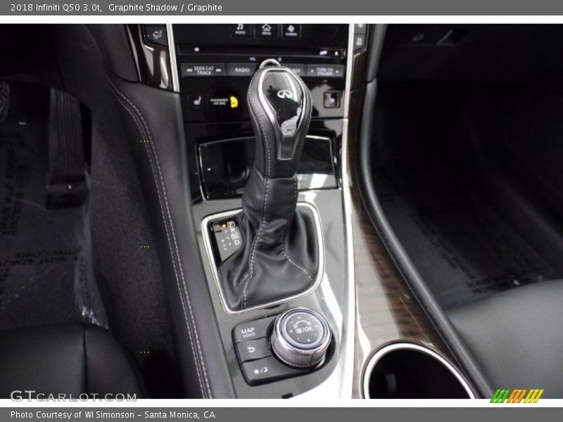 Graphite Shadow / Graphite 2018 Infiniti Q50 3.0t